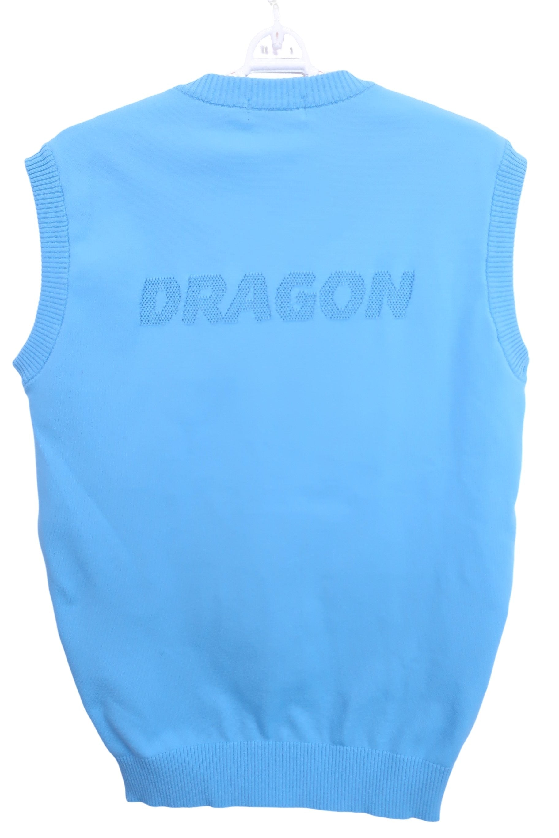 Dance With Dragon(ダンスウィズドラゴン) ベスト 水色白 メンズ 3 D1-642700 A-4