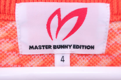 MASTER BUNNY EDITION(マスターバニーエディション) ベスト オレンジ千鳥格子柄 メンズ 4 158-7173303 A-3