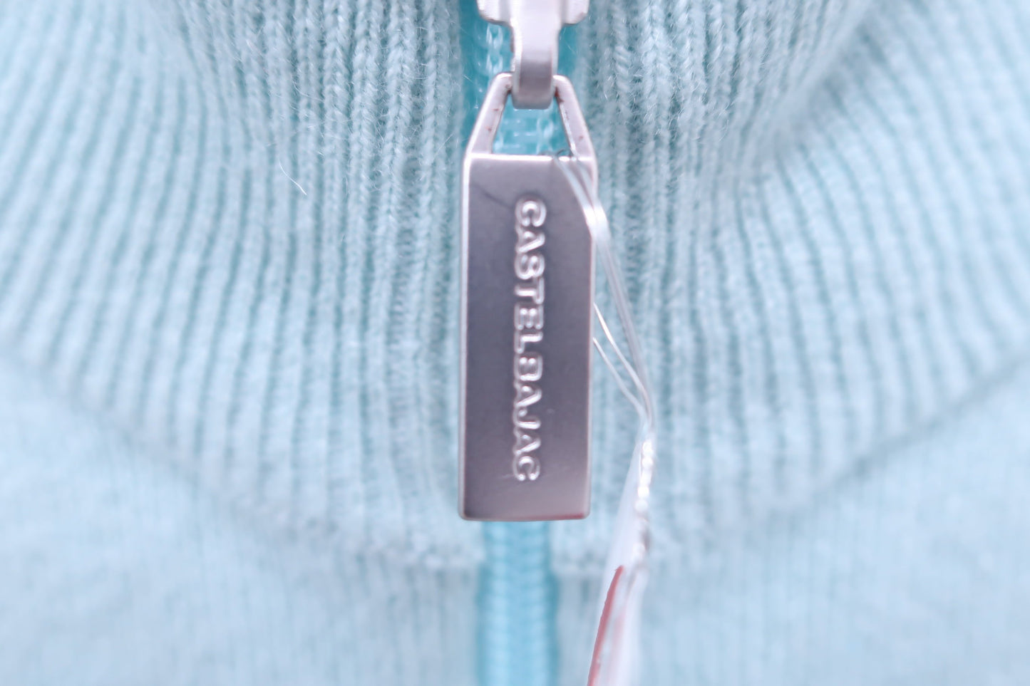 CASTELBAJAC(カステルバジャック) ジップアップベスト 薄緑 メンズ 46 A-3