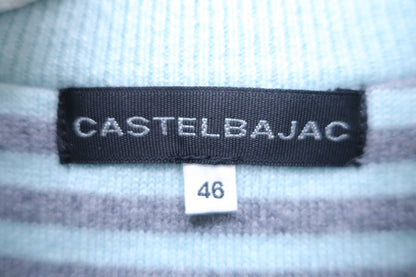 CASTELBAJAC(カステルバジャック) ジップアップベスト 薄緑 メンズ 46 A-4