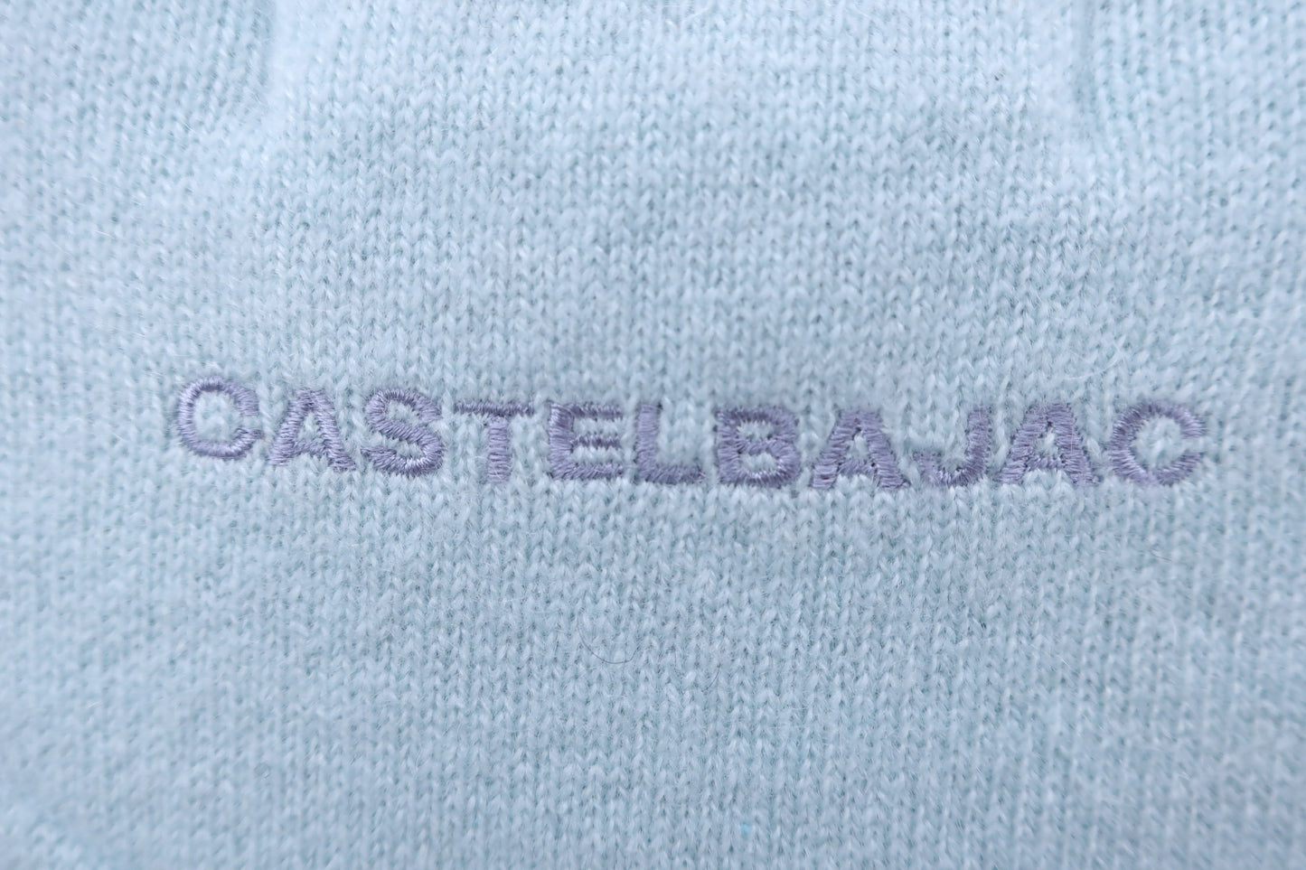 CASTELBAJAC(カステルバジャック) ジップアップベスト 薄緑 メンズ 46 A-6