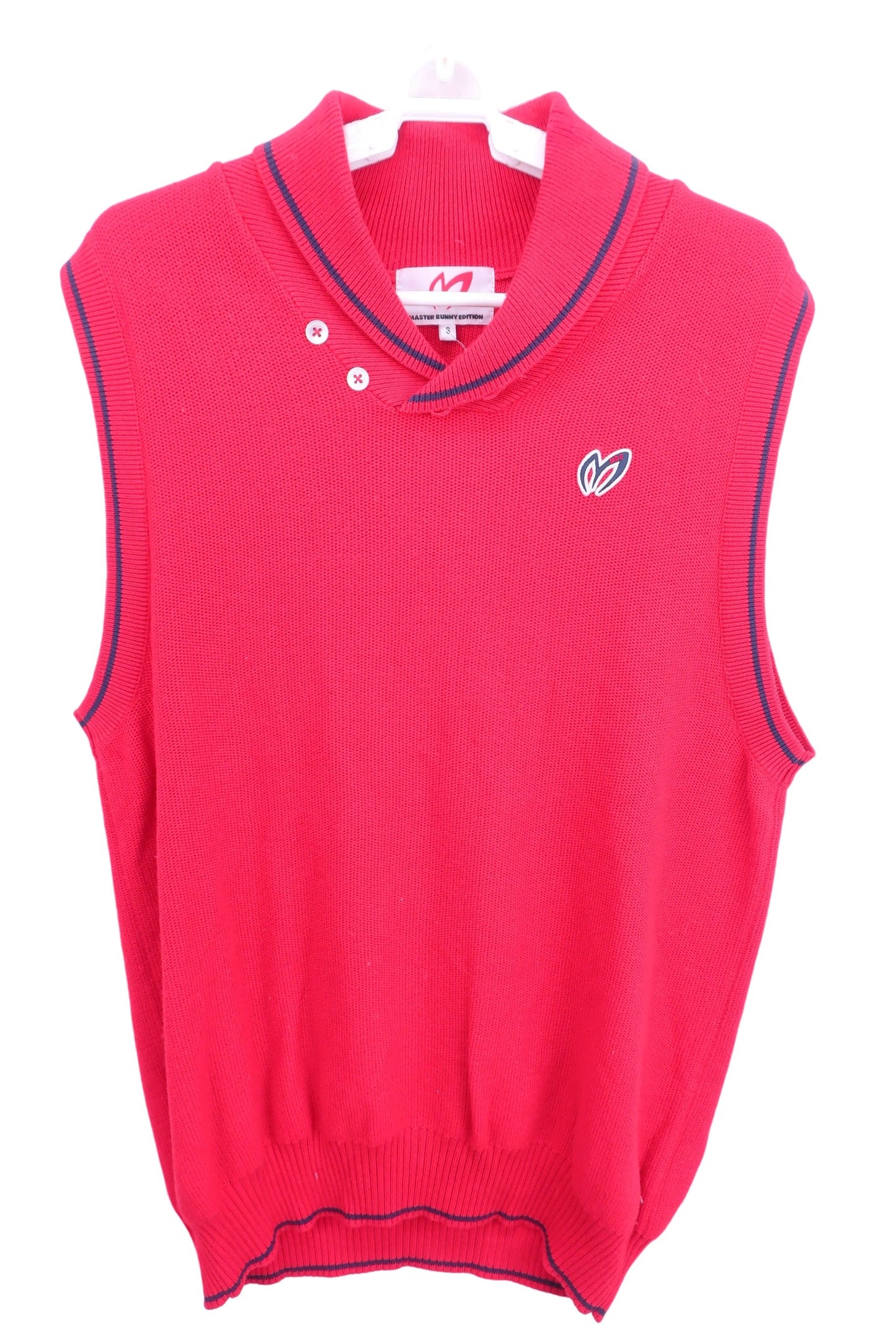 MASTER BUNNY EDITION(マスターバニーエディション) ベスト 赤 メンズ 6 158-5273905 A-1