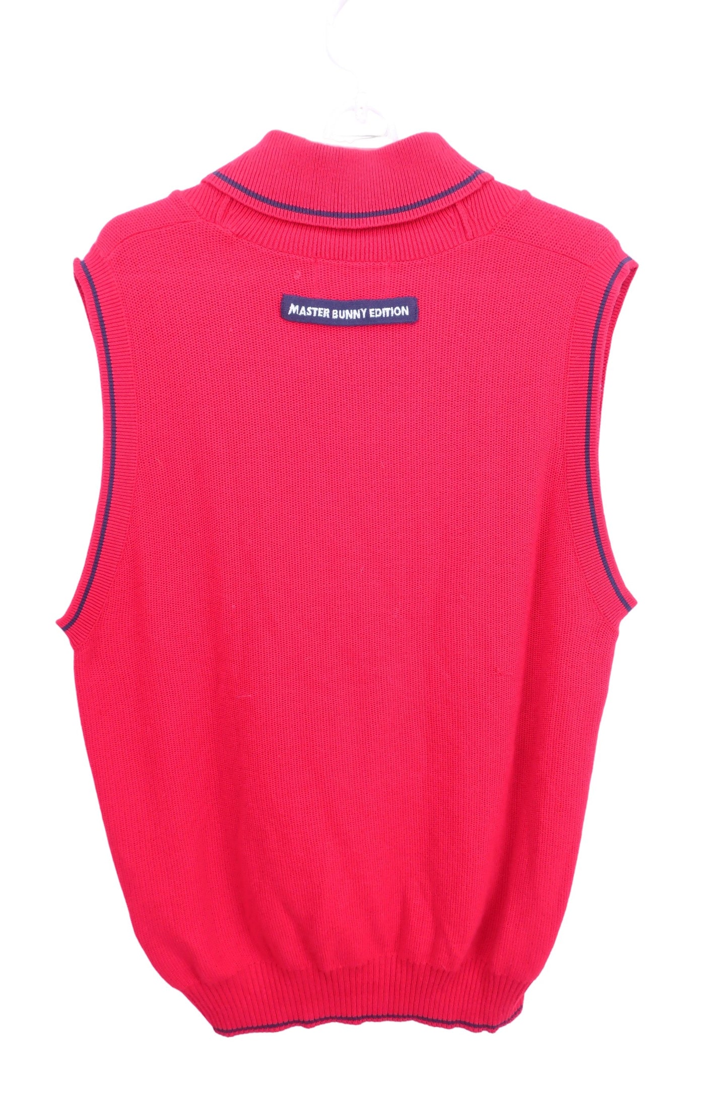 MASTER BUNNY EDITION(マスターバニーエディション) ベスト 赤 メンズ 6 158-5273905 A-4