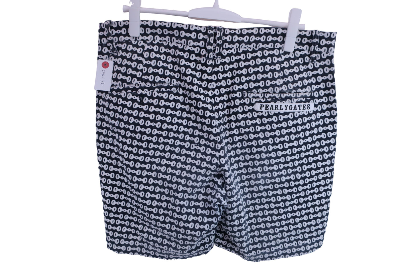 PEARLY GATES(パーリーゲイツ) ハーフパンツ 白黒 メンズ 6 053-232818 B-4