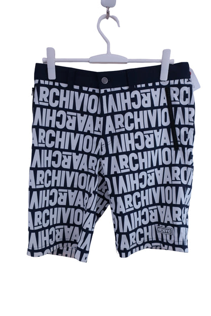archivio(アルチビオ) ハーフパンツ ネイビー白文字 メンズ 50 A-1
