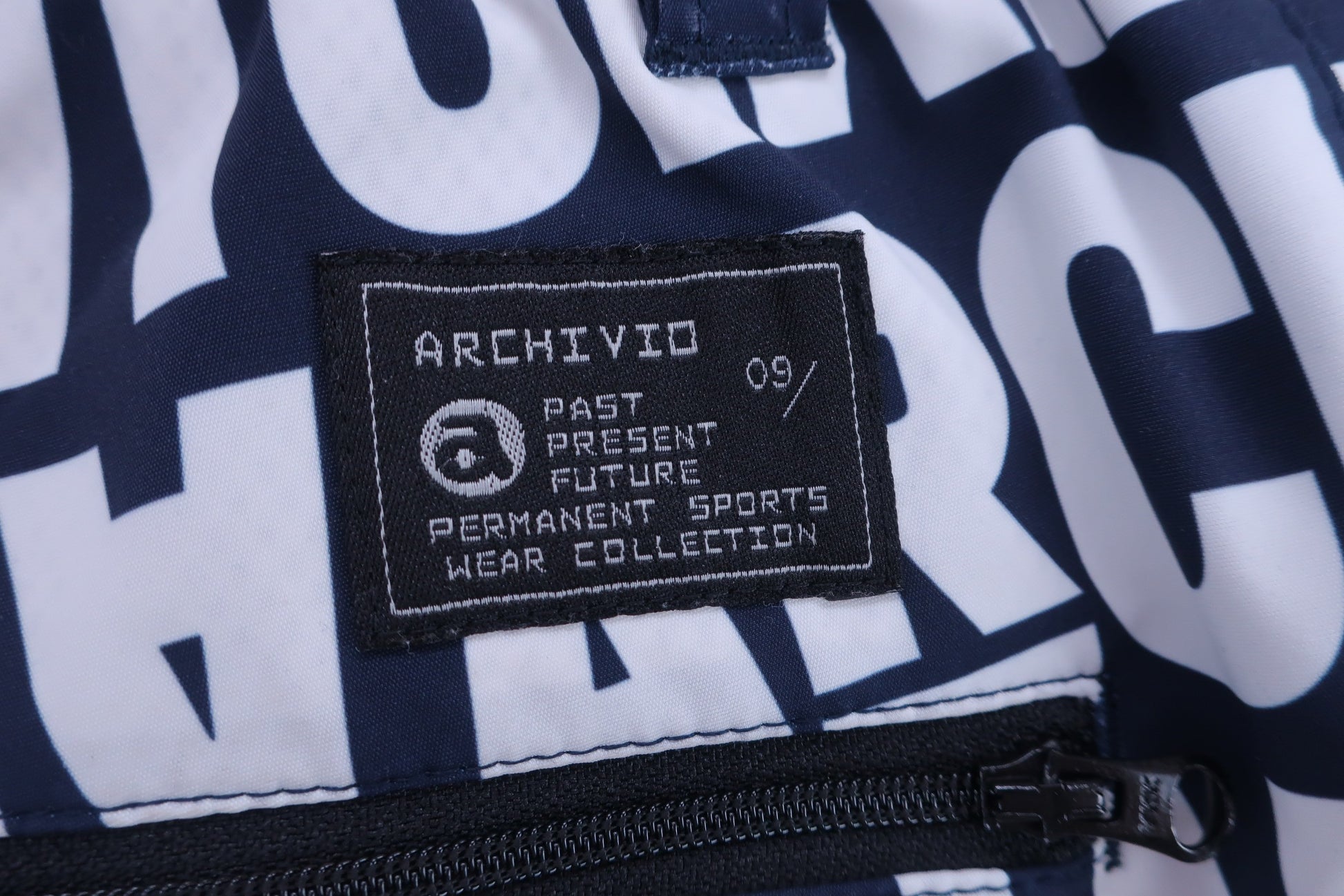 archivio(アルチビオ) ハーフパンツ ネイビー白文字 メンズ 50 A-6