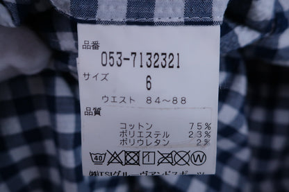 PEARLY GATES(パーリーゲイツ) ハーフパンツ 青白チェック メンズ 6 053-7132321 A-7