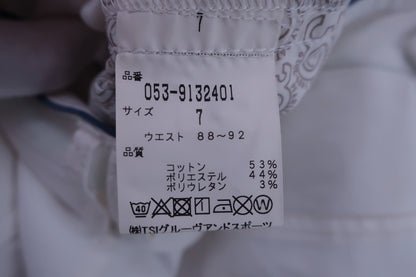 PEARLY GATES(パーリーゲイツ) ハーフパンツ 白 メンズ 7 053-9132401 B-9