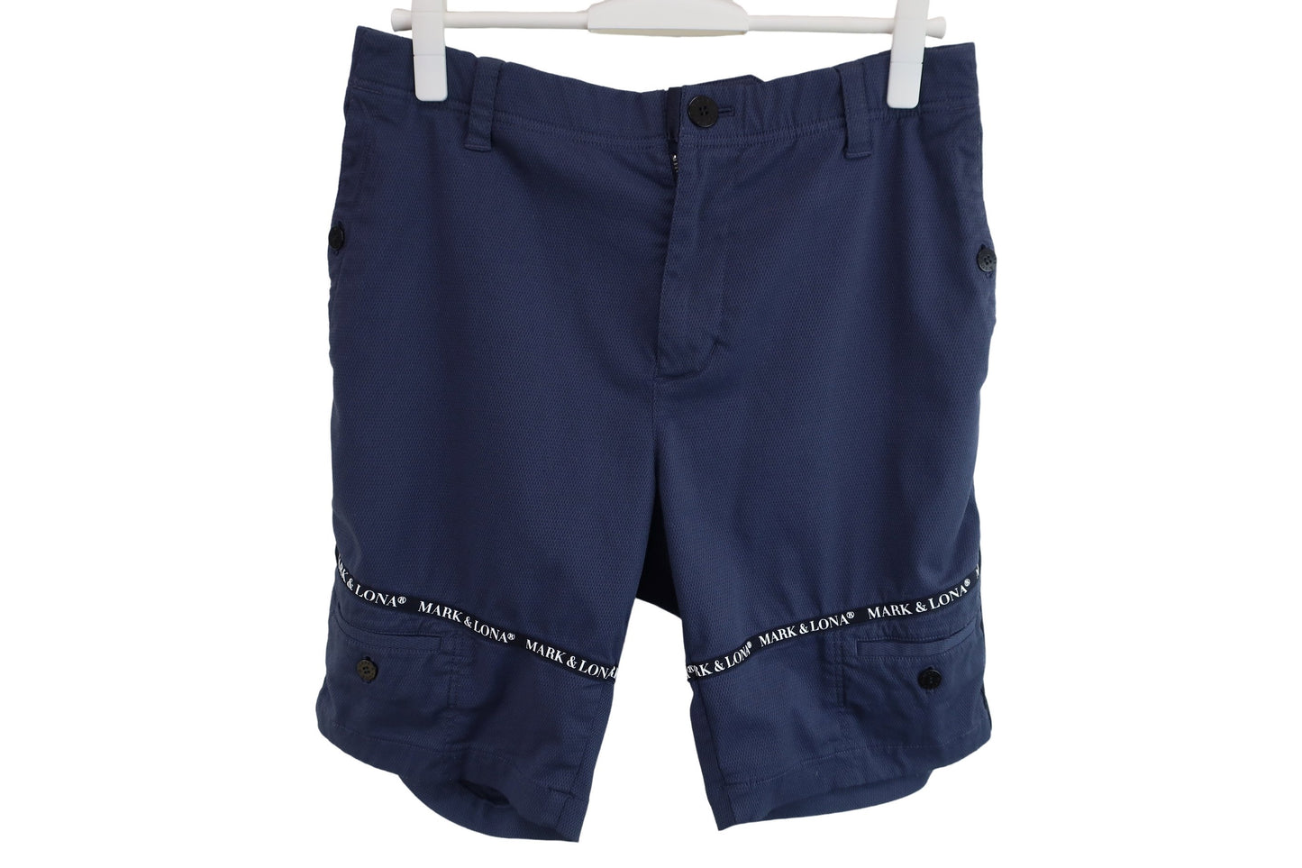 MARK&LONA(マークアンドロナ) ハーフパンツ ネイビー メンズ 48 MLM-2B-AT18 B-1