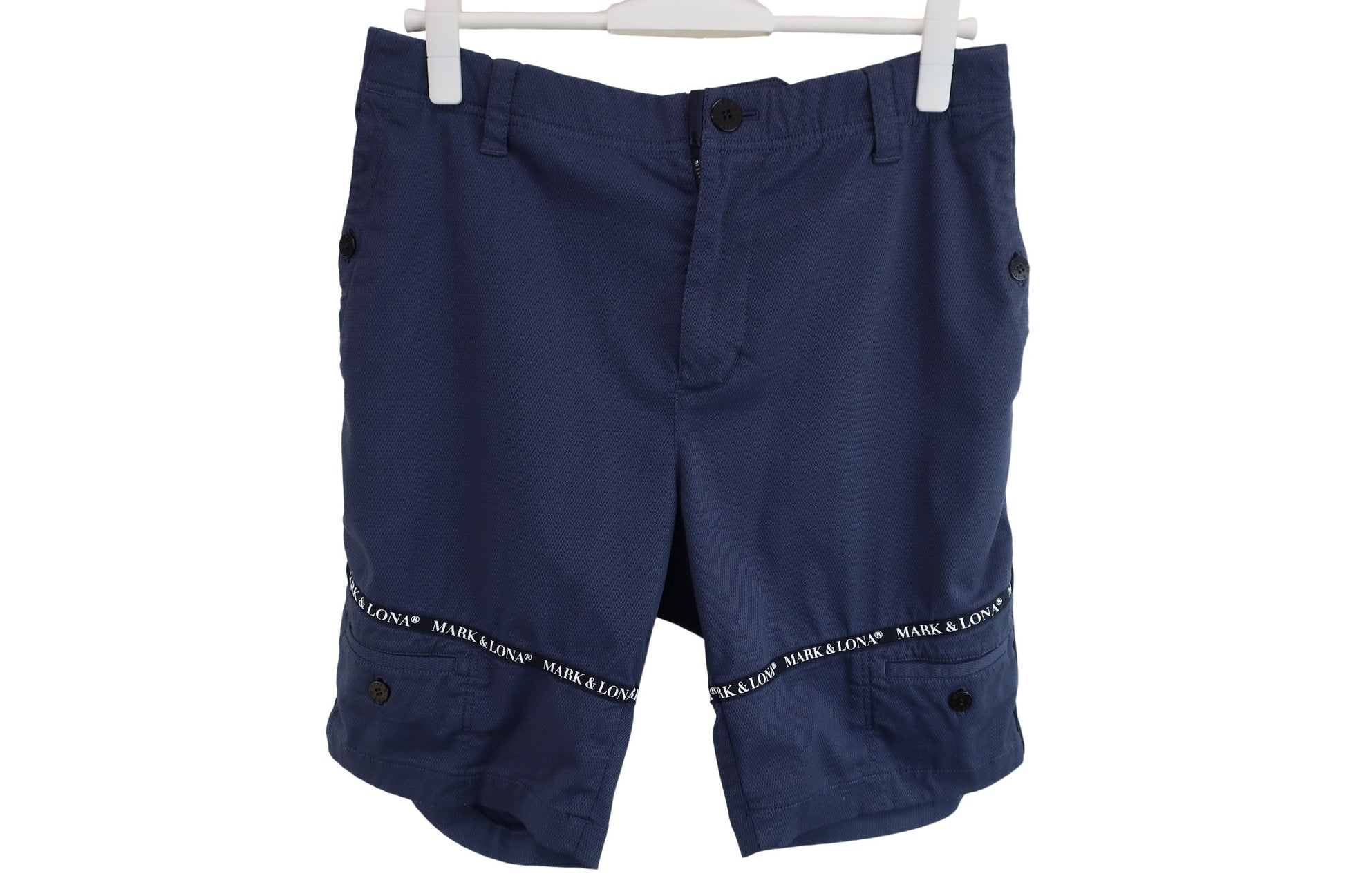 MARK&LONA(マークアンドロナ) ハーフパンツ ネイビー メンズ 48 MLM-2B-AT18 B-1