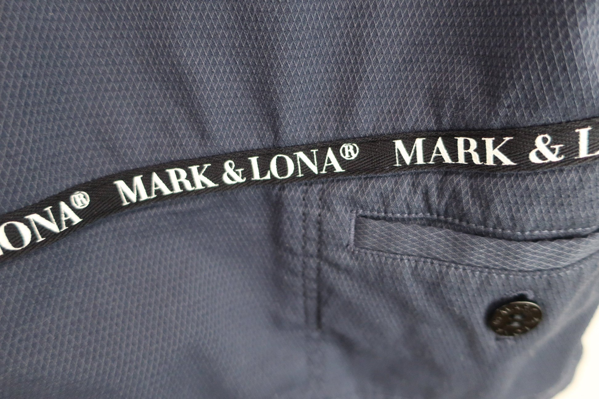 MARK&LONA(マークアンドロナ) ハーフパンツ ネイビー メンズ 48 MLM-2B-AT18 B-2