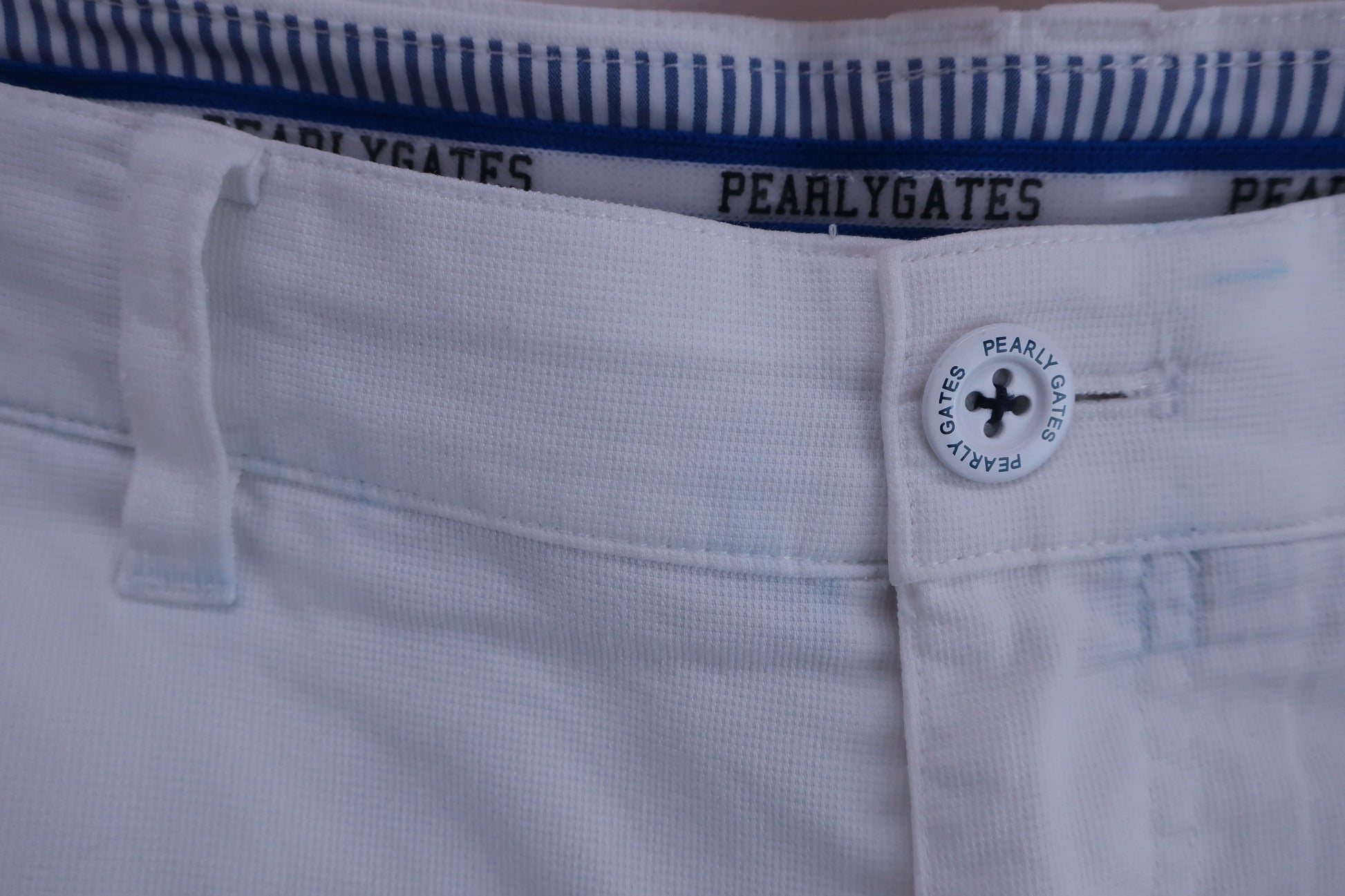 PEARLY GATES(パーリーゲイツ) ハーフパンツ 白 メンズ 7 053-8232601 B-3