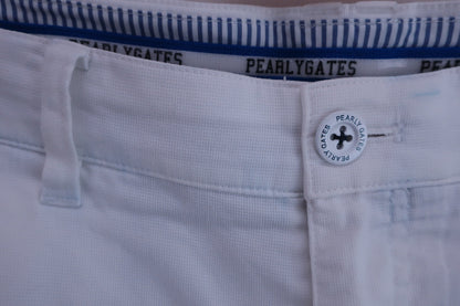 PEARLY GATES(パーリーゲイツ) ハーフパンツ 白 メンズ 7 053-8232601 B-3