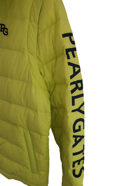 PEARLY GATES(パーリーゲイツ) ダウンジャケット 黄色 メンズ 5 053-0220027 A-5