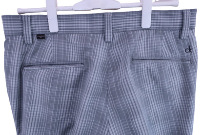 Calvin Klein golf(カルバンクラインゴルフ) パンツ グレーチェック メンズ W32 L33 A-5