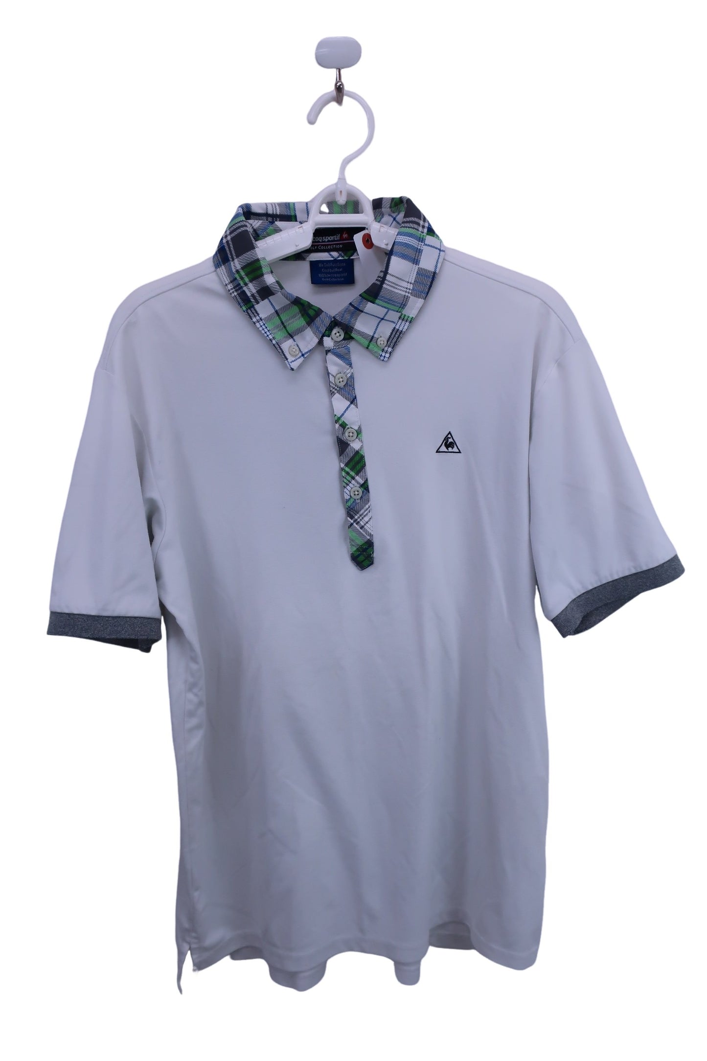 le coq sportif(ルコックスポルティフ) ポロシャツ 白 メンズ LL A-1