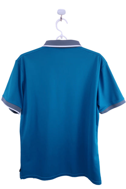 Calvin Klein golf(カルバンクラインゴルフ) ポロシャツ 青系 メンズ M A-4