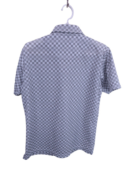 Munsingwear(マンシングウェア) ポロシャツ 白グレー メンズ M A-4