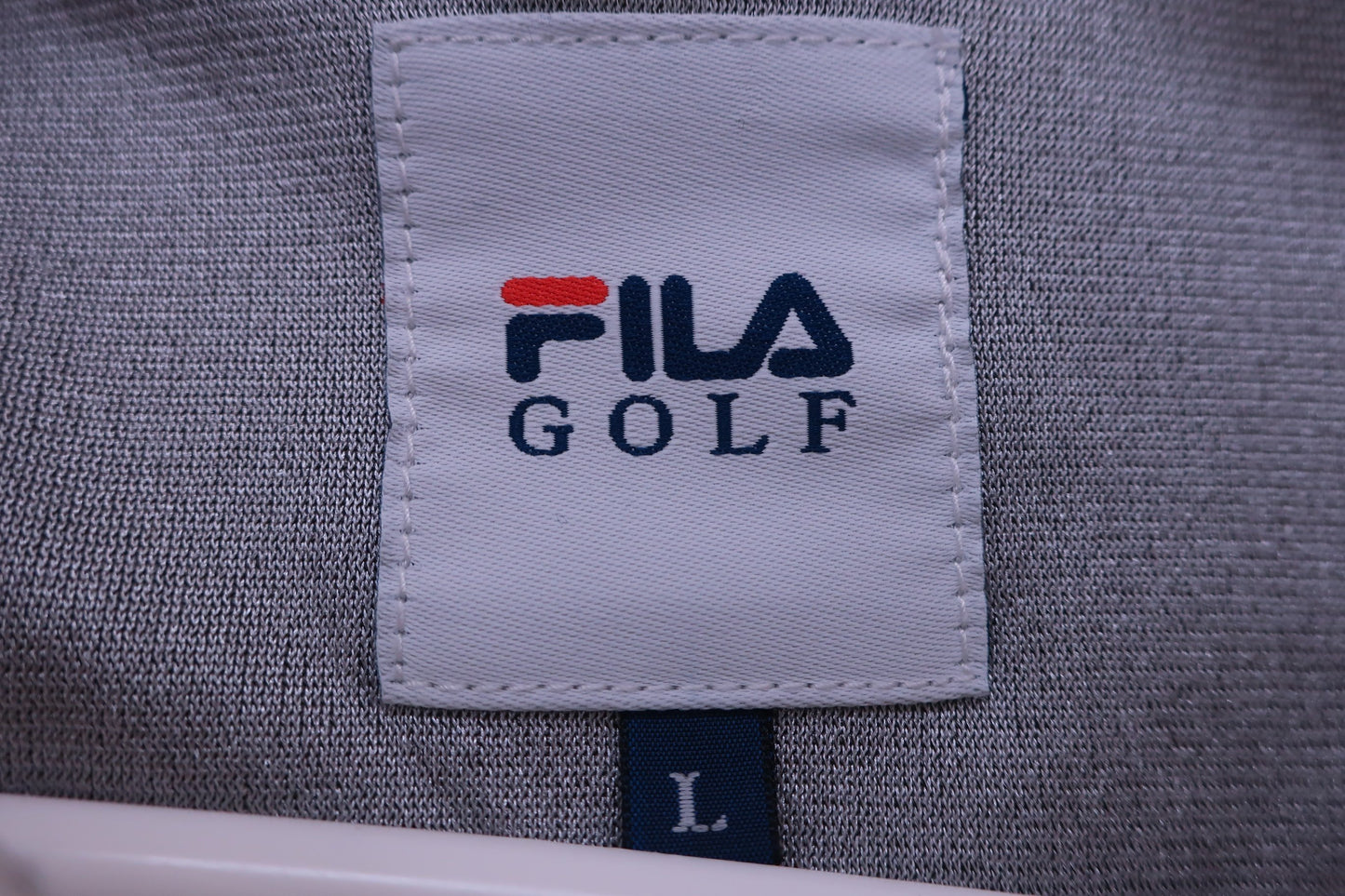 FILA GOLF(フィラゴルフ) ニットパーカー 白 レディース L B-3