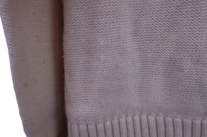 FILA GOLF(フィラゴルフ) ニットパーカー 白 レディース L B-8