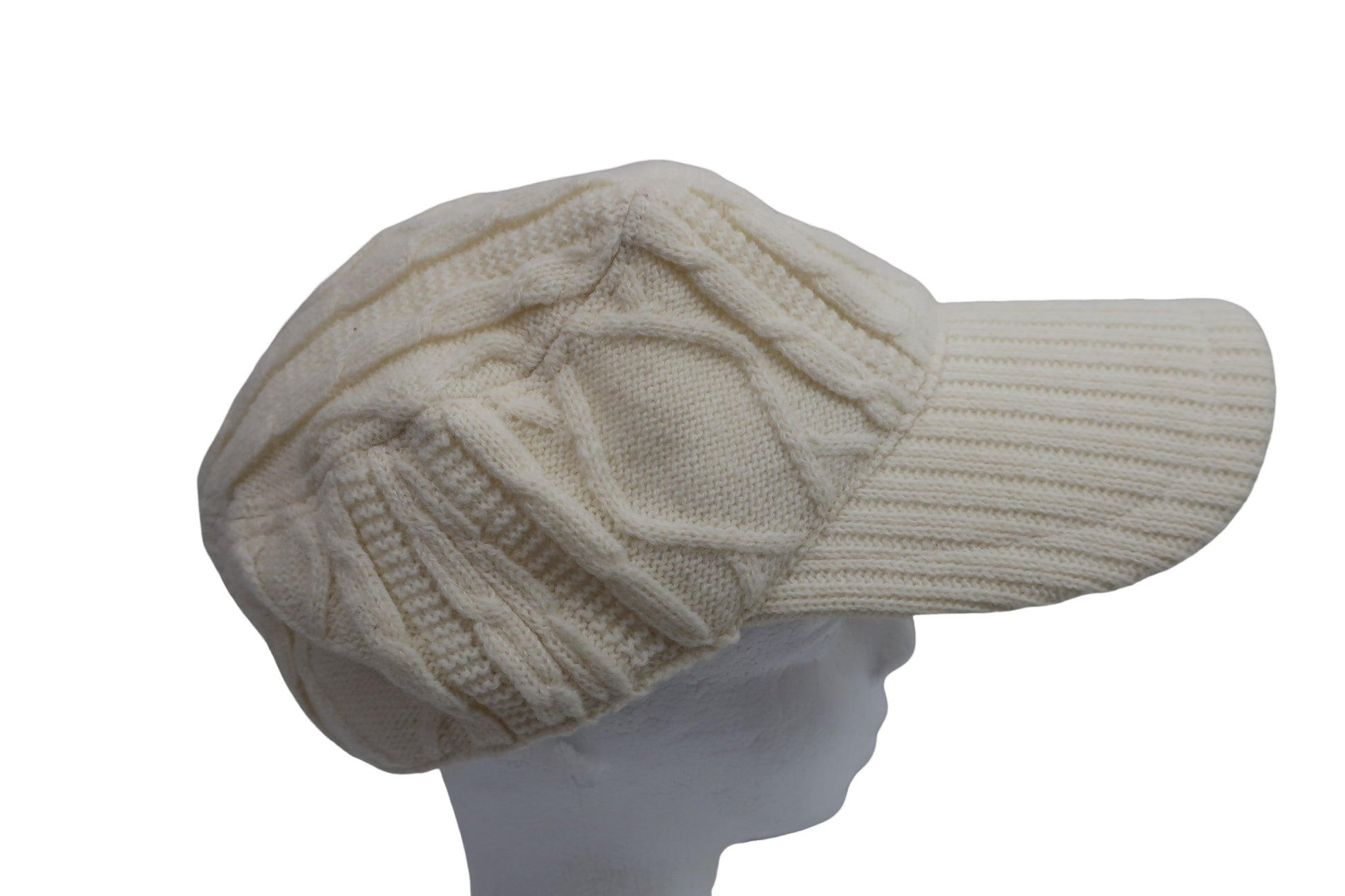 23区 SPORT(23区スポーツ) ニットキャスケット 白 レディース フリーサイズ B-4