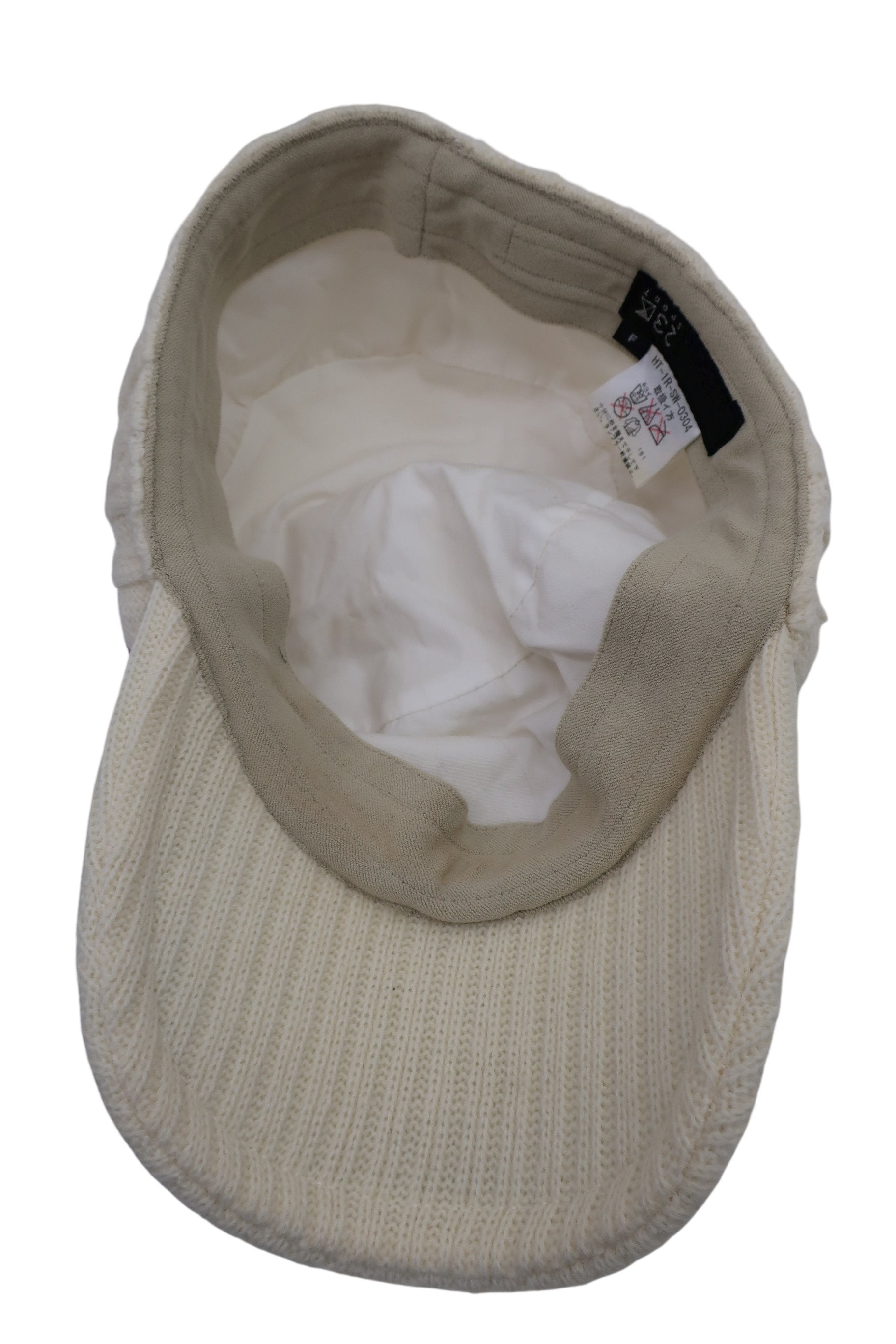 23区 SPORT(23区スポーツ) ニットキャスケット 白 レディース フリーサイズ B-5