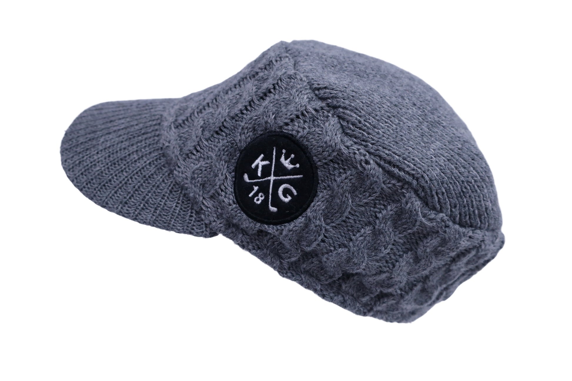 Kolwin(コルウィン) ニットキャスケット グレー レディース フリーサイズ A-2