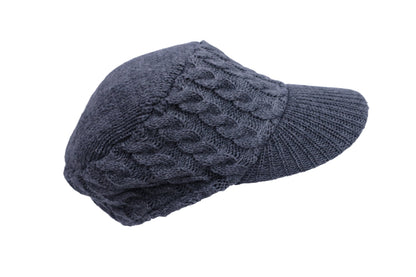 Kolwin(コルウィン) ニットキャスケット グレー レディース フリーサイズ A-4