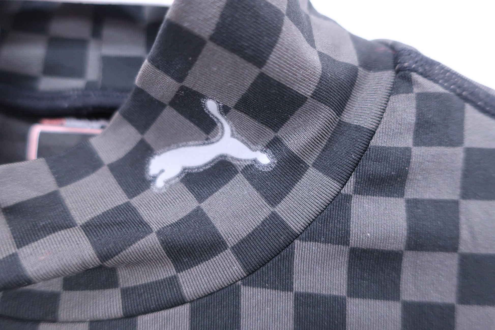 PUMA GOLF(プーマゴルフ) ハイネックシャツ 黒グレー レディース S B-3