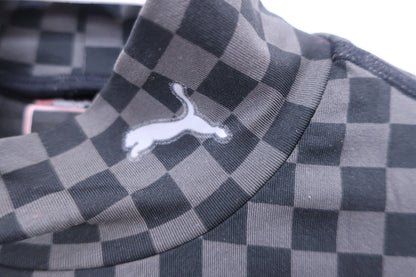 PUMA GOLF(プーマゴルフ) ハイネックシャツ 黒グレー レディース S B-3