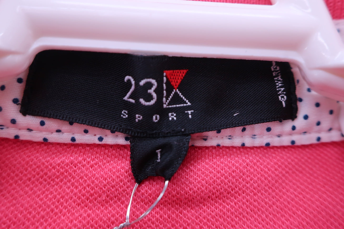 23区 SPORT(23区スポーツ) 長袖ポロシャツ ピンク レディース ? B-3