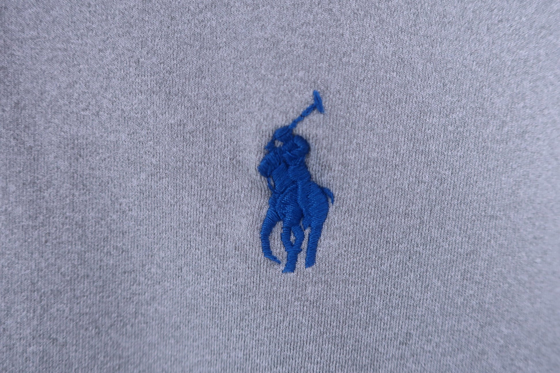 POLO GOLF(ポロゴルフ) 長袖ハーフジップシャツ グレー メンズ M A-2