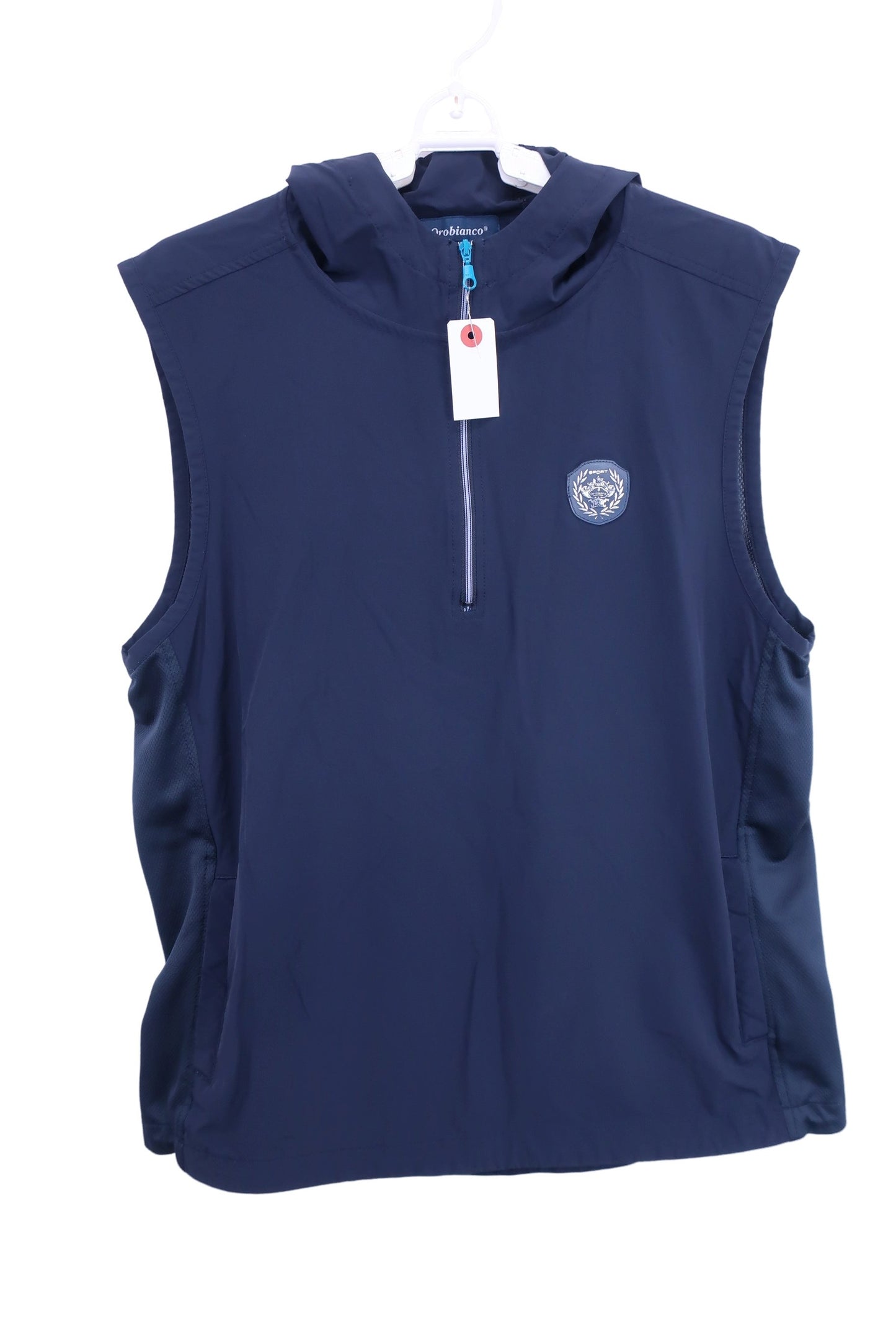 Orobianco(オロビアンコ) フード付きナイロンベスト ネイビー メンズ 50 A-1