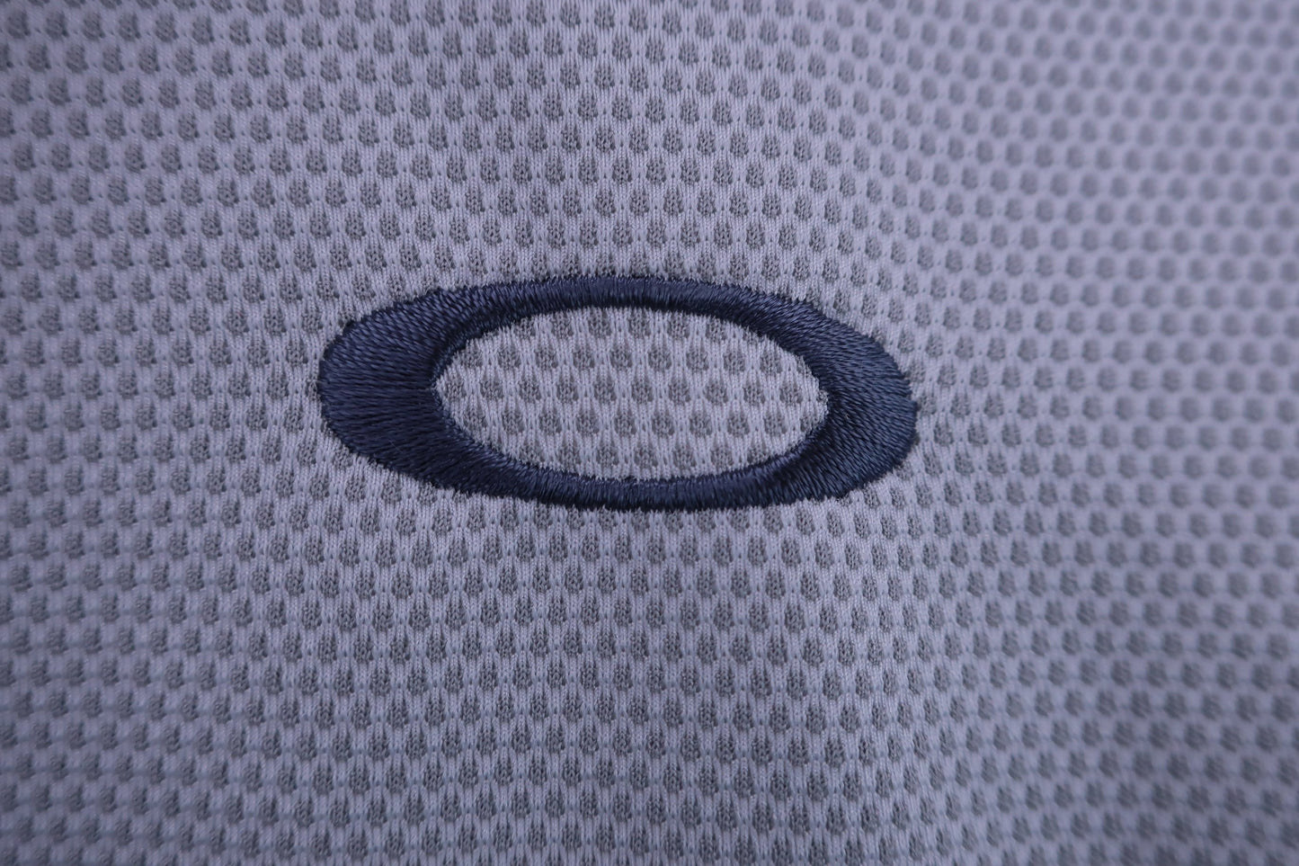 OAKLEY(オークリー) ポロシャツ 白グレー メンズ XL A-3