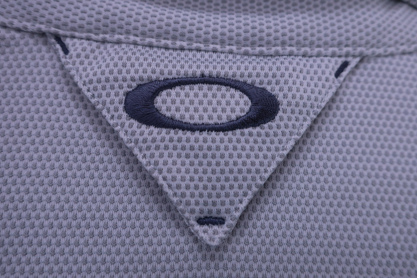 OAKLEY(オークリー) ポロシャツ 白グレー メンズ XL A-6