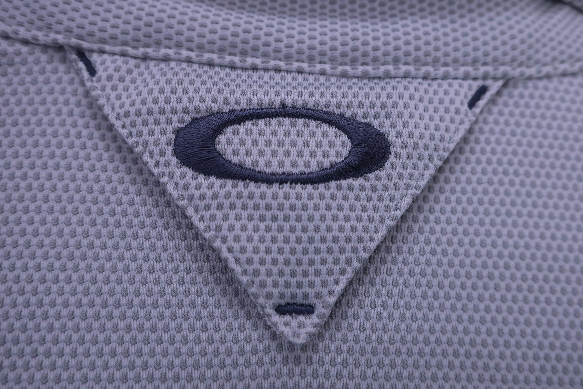 OAKLEY(オークリー) ポロシャツ 白グレー メンズ XL A-6