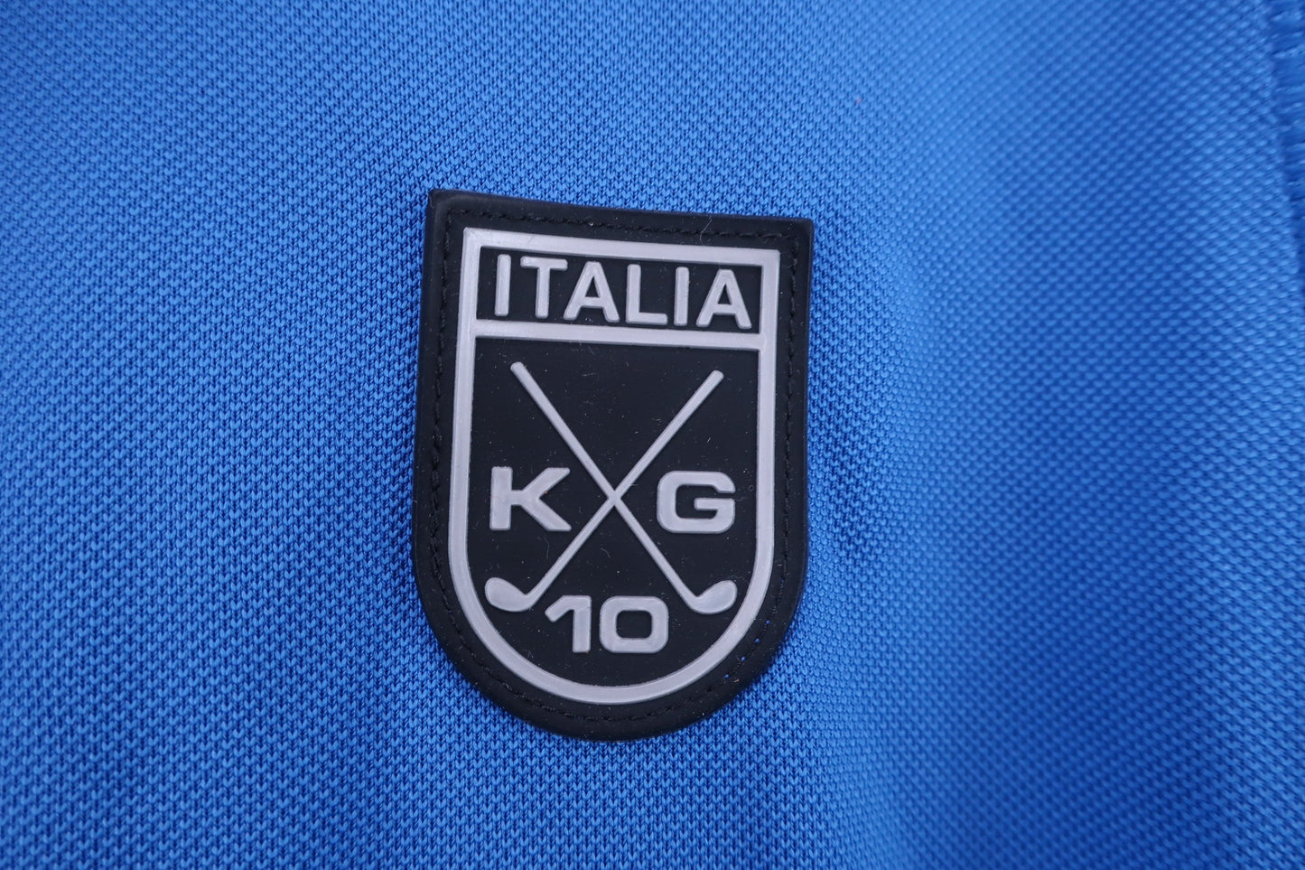 Kappa(カッパ) 半袖ハーフジップシャツ 青 メンズ 3L B-2