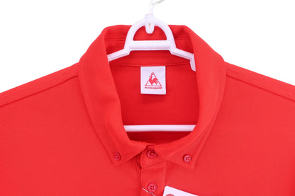 le coq sportif(ルコックスポルティフ) ポロシャツ 赤 メンズ XO A-2