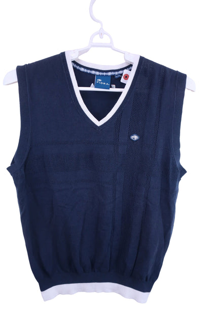 FIDRA(フィドラ) ニットベスト ネイビー メンズ M B-1