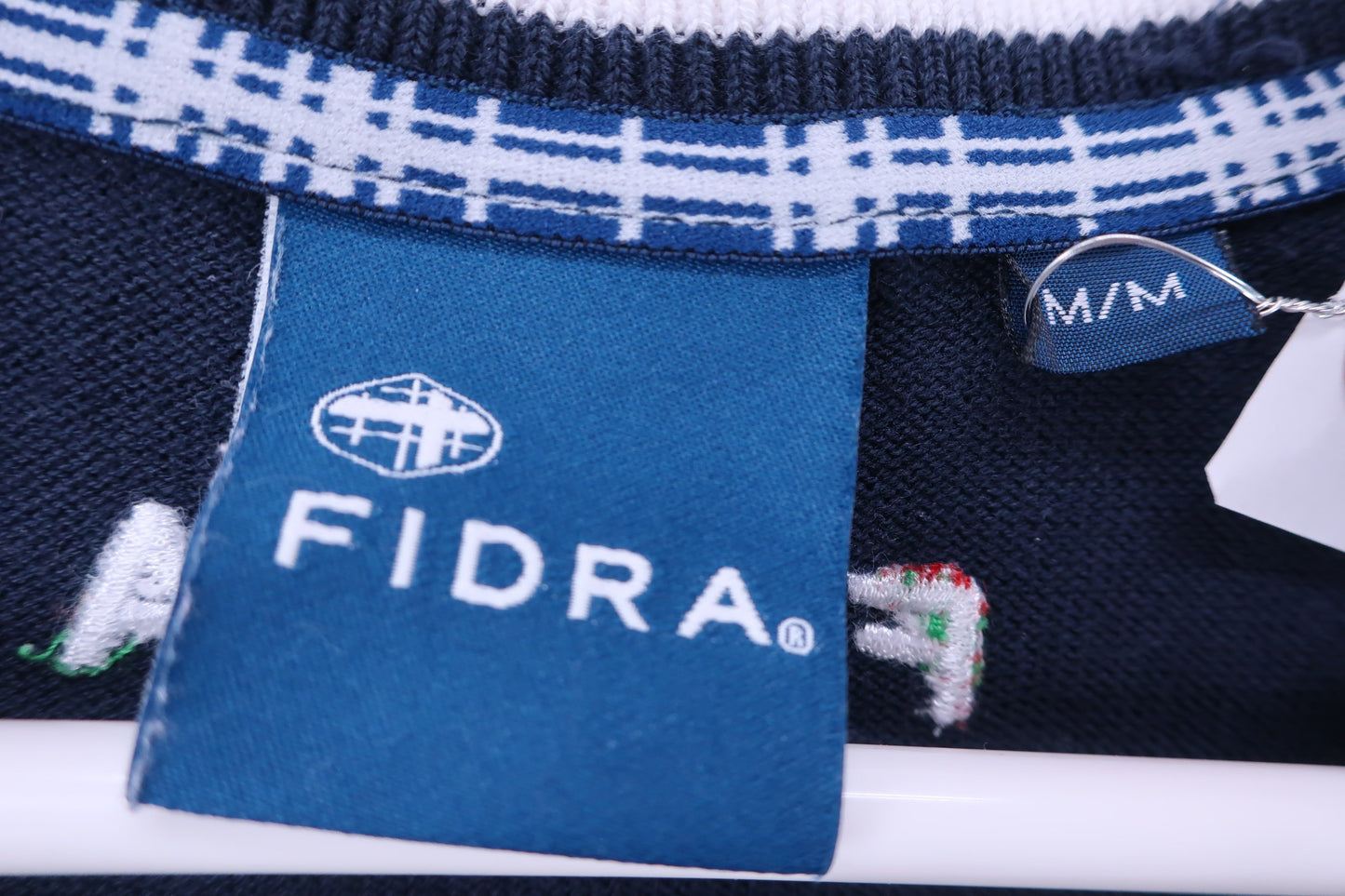 FIDRA(フィドラ) ニットベスト ネイビー メンズ M B-2