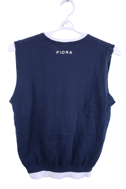 FIDRA(フィドラ) ニットベスト ネイビー メンズ M B-4
