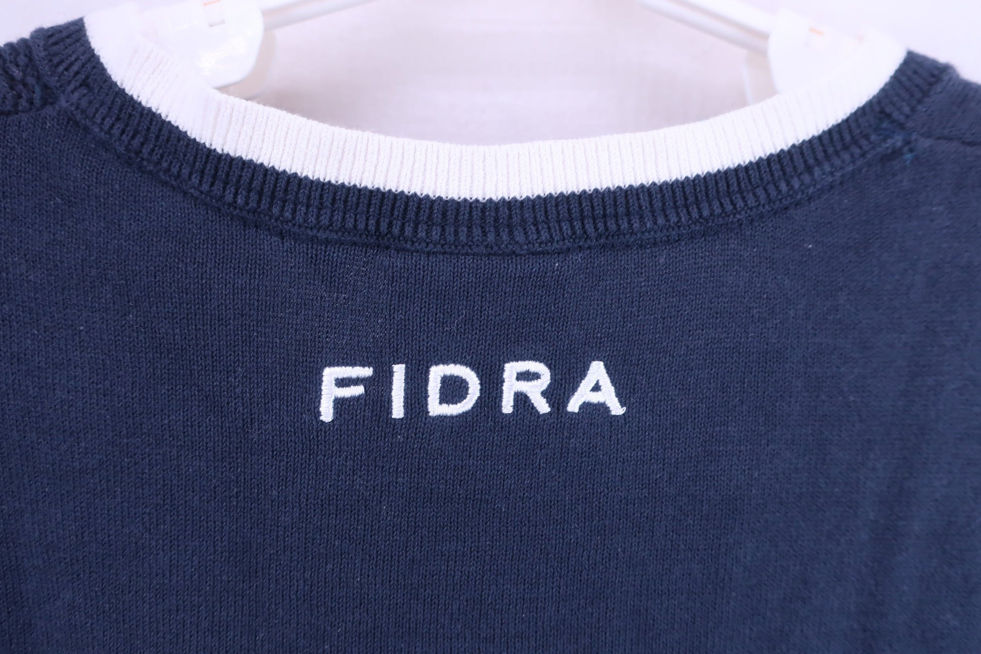 FIDRA(フィドラ) ニットベスト ネイビー メンズ M B-5