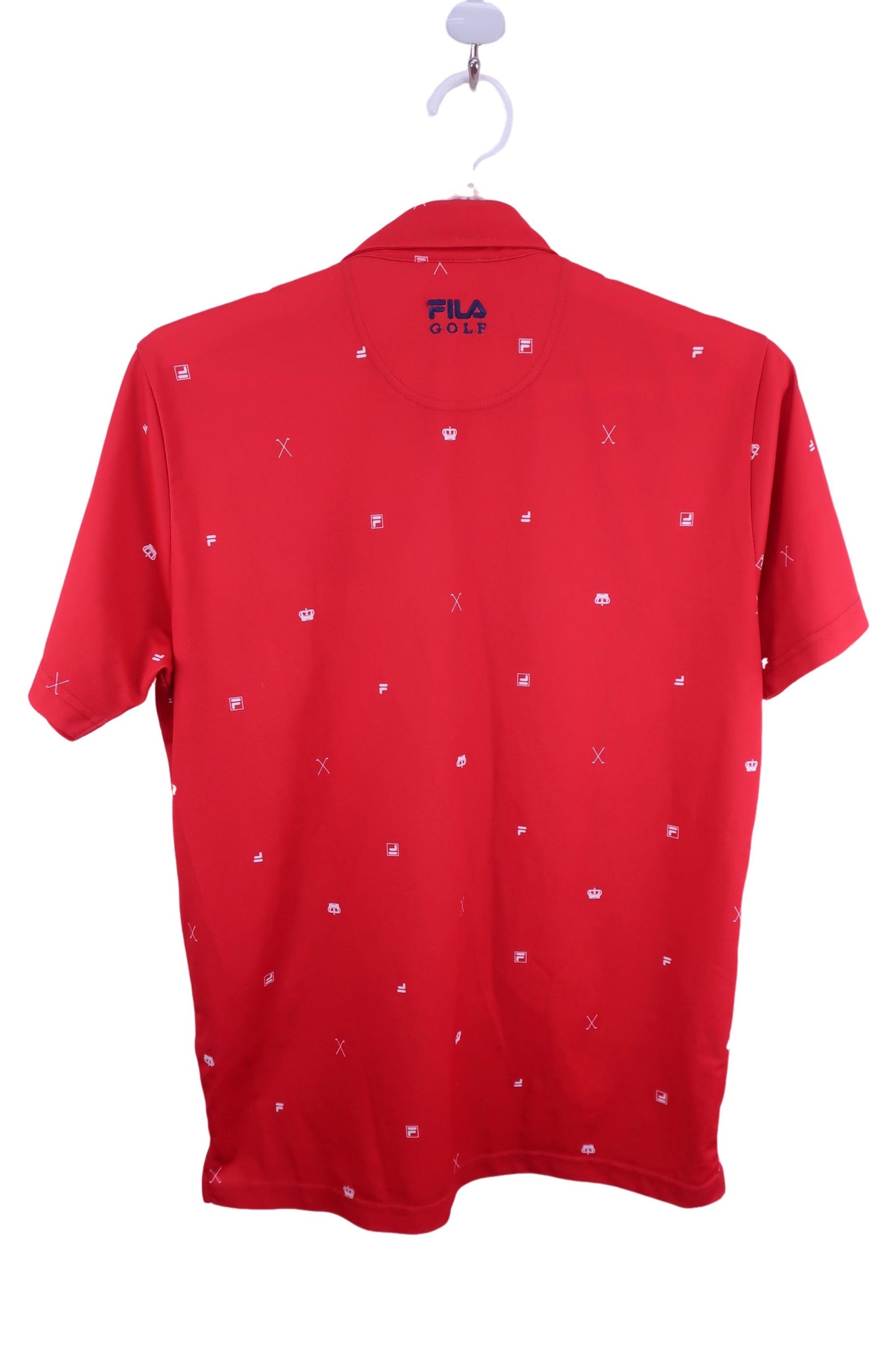 FILA GOLF(フィラゴルフ) ポロシャツ 赤 メンズ L B-6