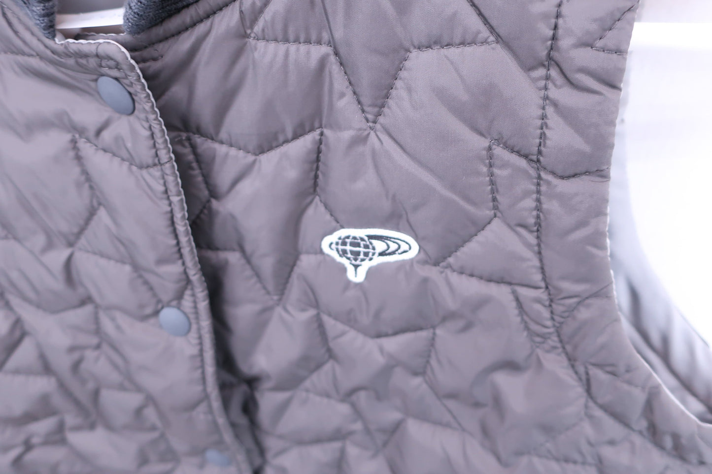 BEAMS GOLF(ビームスゴルフ) ダウンベスト グレー レディース S A-2