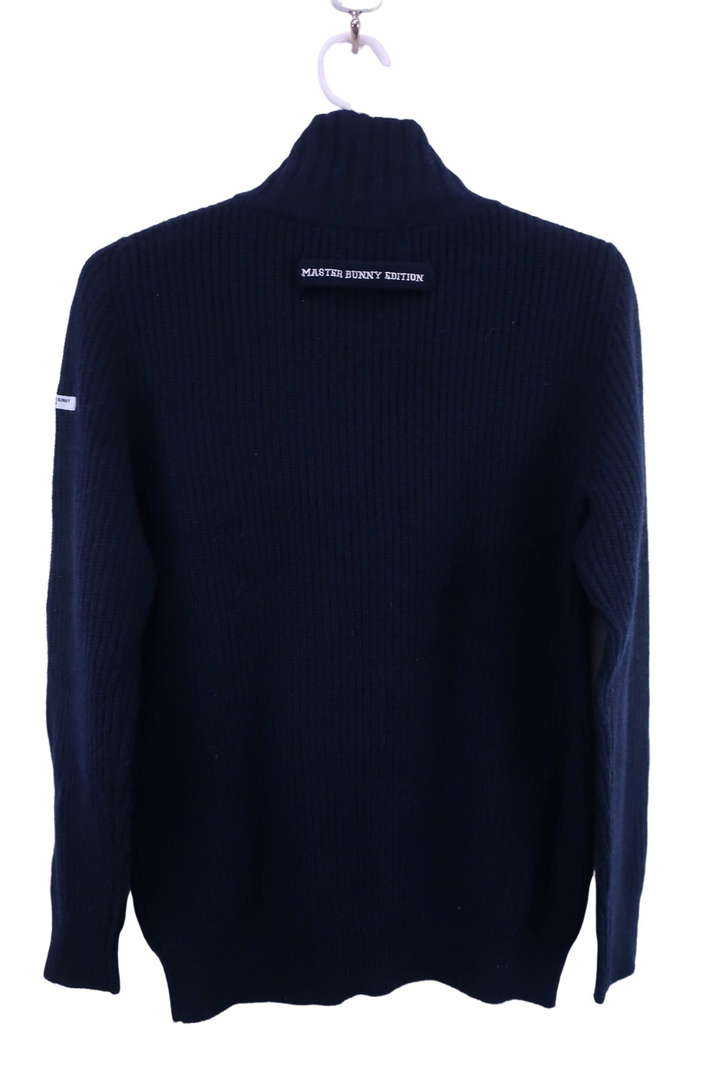 MASTER BUNNY EDITION(マスターバニーエディション) ハーフジップニットセーター ネイビー レディース 0 159-8270004 A-5
