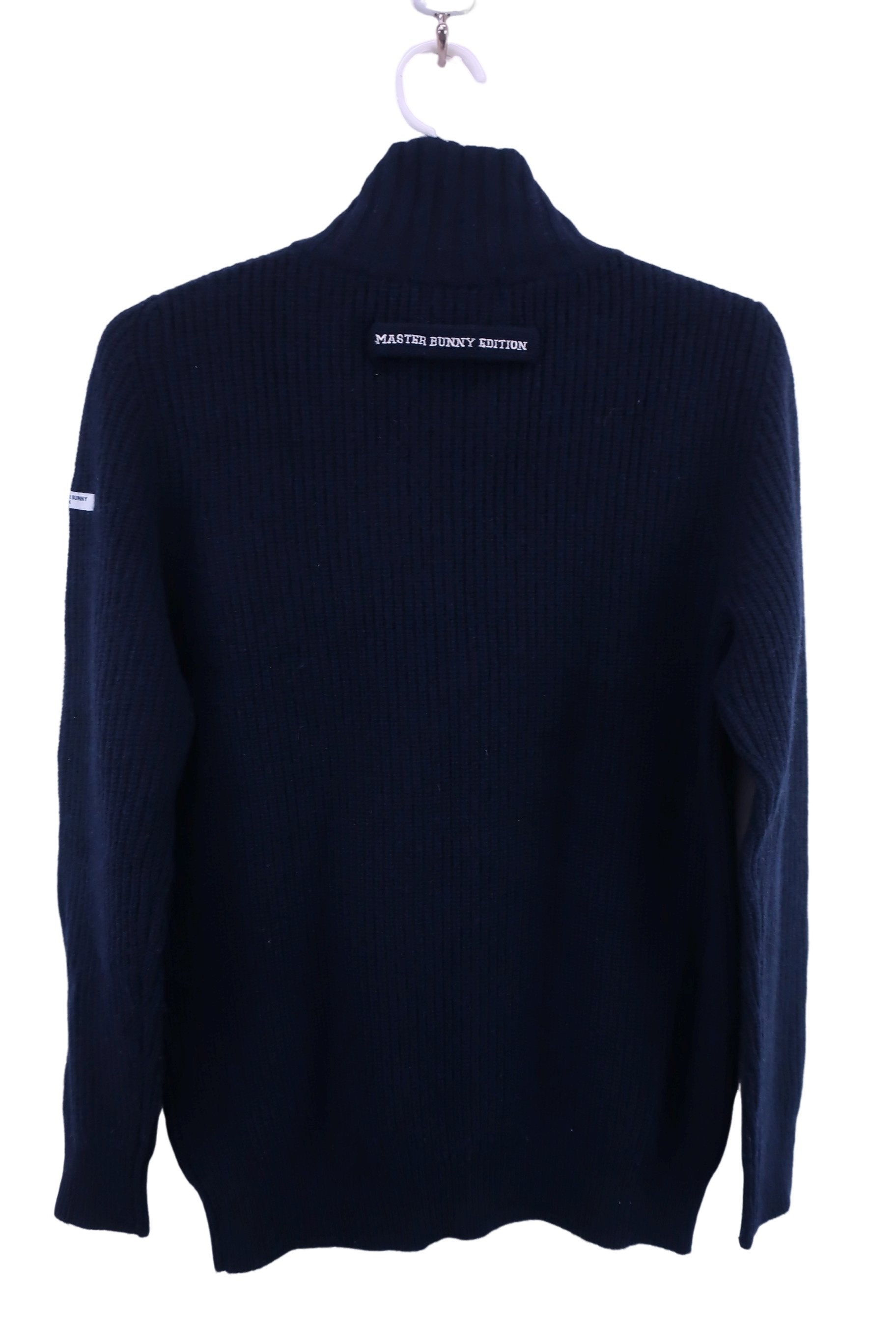 MASTER BUNNY EDITION(マスターバニーエディション) ハーフジップニットセーター ネイビー レディース 0 159-8270004 A-5
