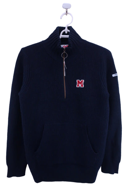 MASTER BUNNY EDITION(マスターバニーエディション) ハーフジップニットセーター ネイビー レディース 0 159-8270004 A-1