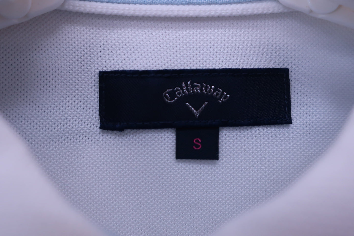 Callaway(キャロウェイ) ポロシャツ 白ネイビーボーダー レディース S 241-9157700 A-2