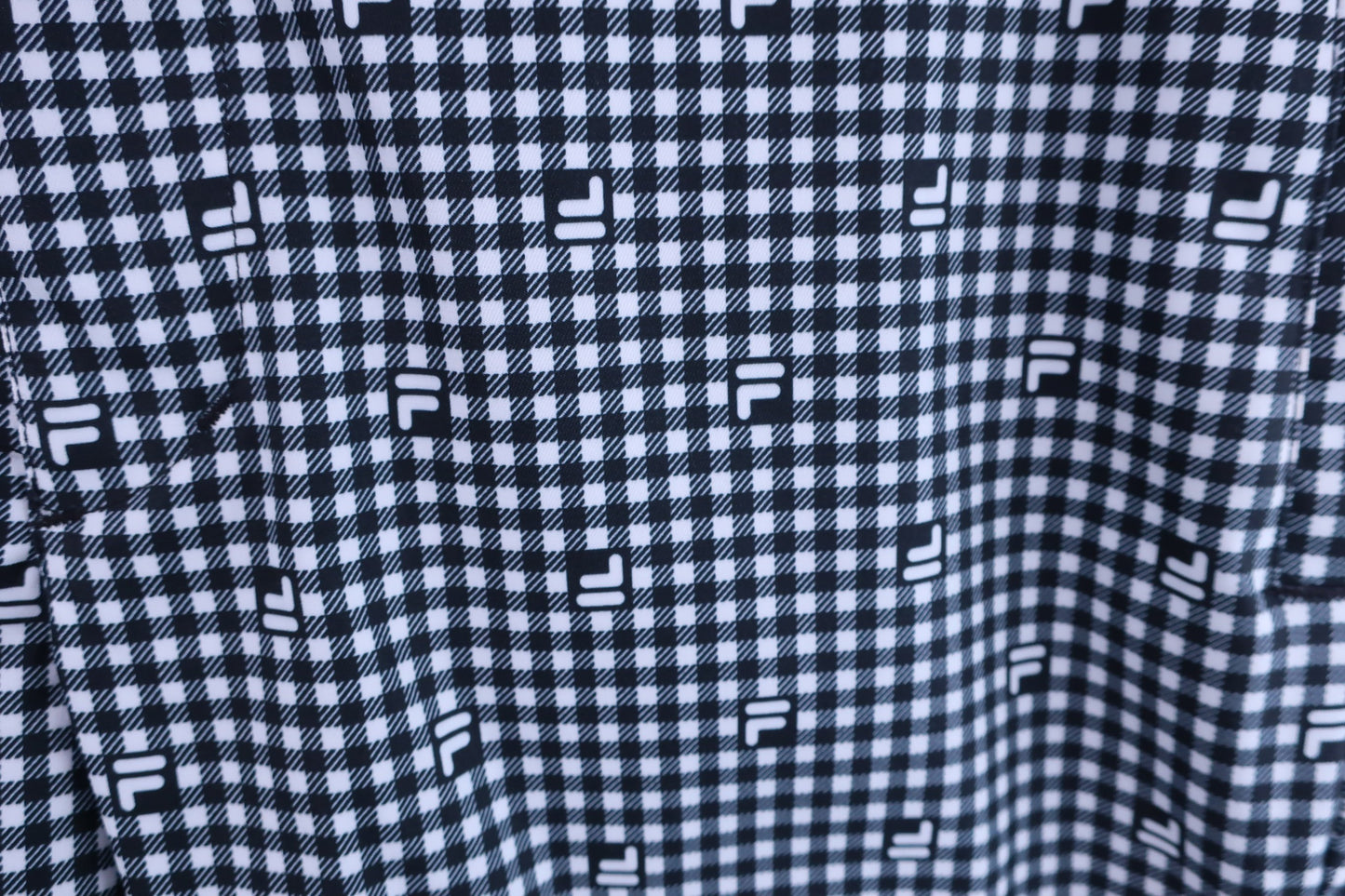 FILA GOLF(フィラゴルフ) パンツ 白黒チェック メンズ 86 A-3