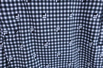 FILA GOLF(フィラゴルフ) パンツ 白黒チェック メンズ 86 A-3